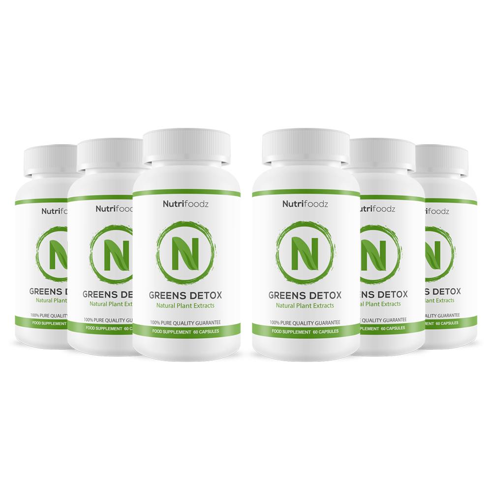 GREENS DETOX <br>6 pack (20% discount)